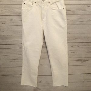 REDONE Size 26 White NWT Jeans